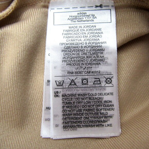 Adidas Originals Firebird Track Pants Mens Size Medium Beige NEW - Picture 12 of 15